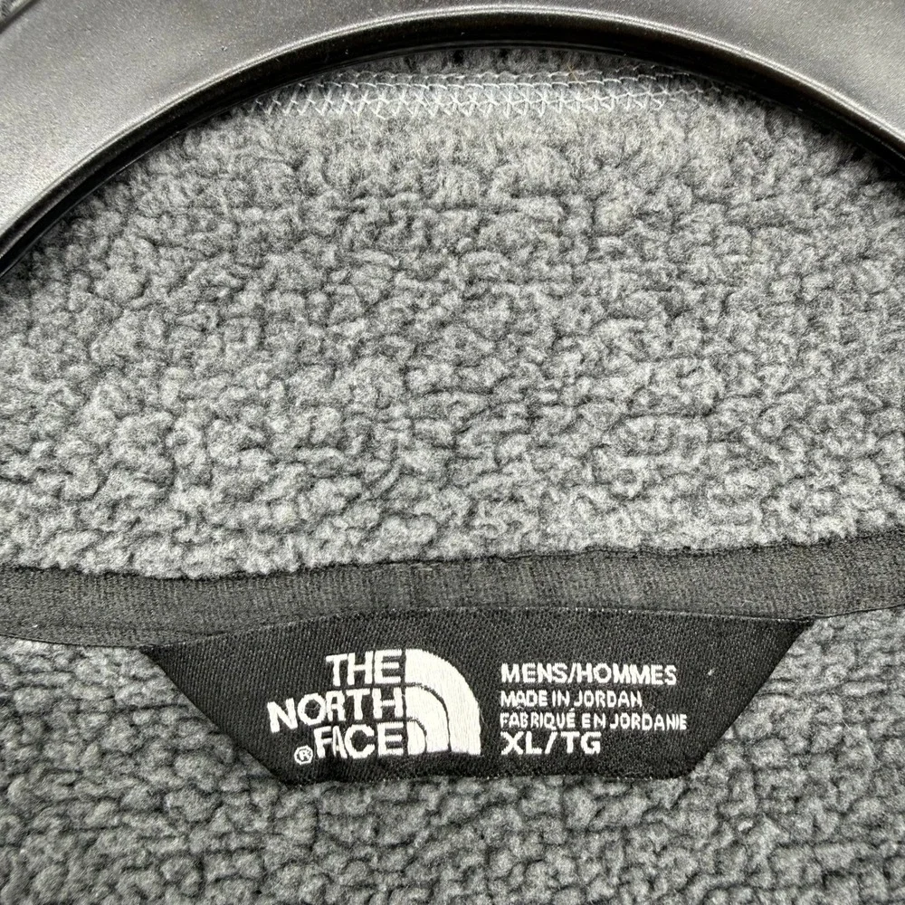 THE NORTH FACE Gordon Lyons 1/4 Zip Fleece Sweater Mens XL Gray Pullover